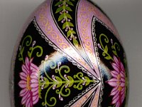 Raspberry Dream Pysanky Ukrainian Easter Egg by So Jeo : pysanky pysanka ukrainian easter egg batik art ukraine sojeo bluebells
